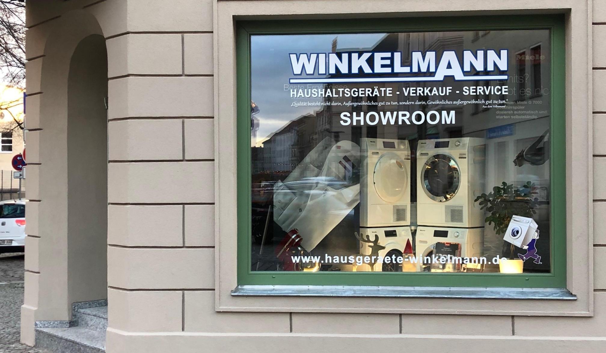 Ausstellung mit Hausgeräten bei Winkelmann Hausgeräte in Hettstedt